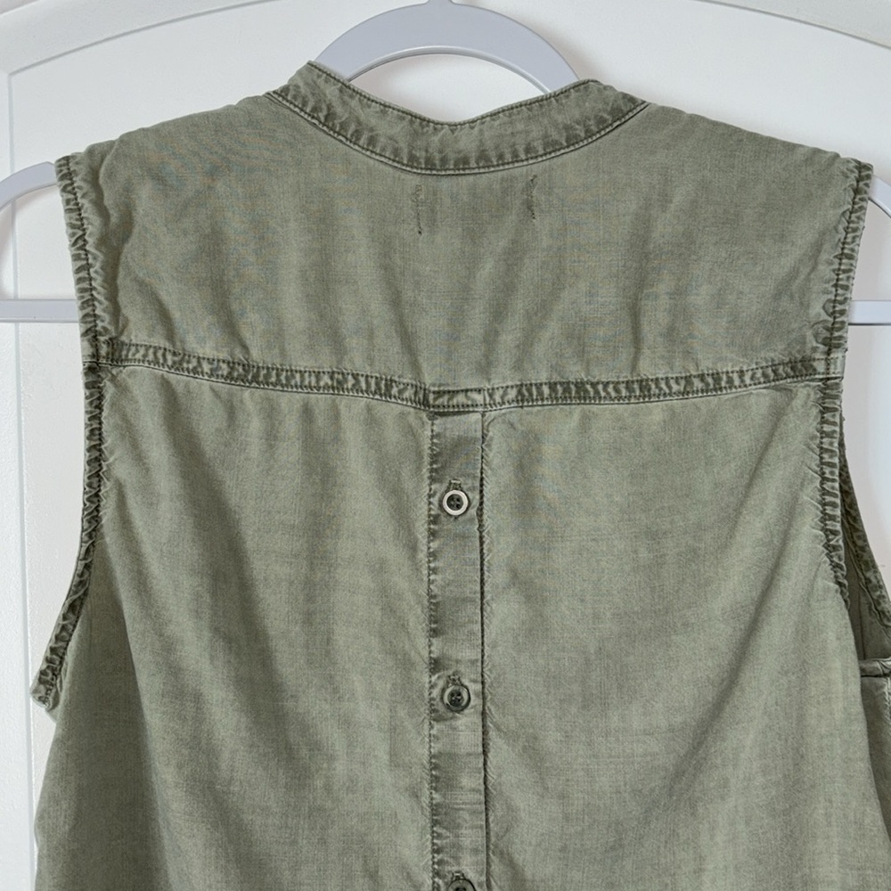 Cloth & Stone Anthropologie button back tencel SOFT dress S (box a) - Picture 6 of 7
